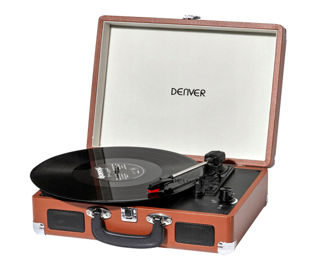 Denver VPL-120 z USB brązowy - 1348288 - zdjęcie